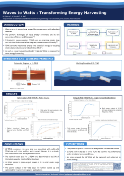 Mohamed Salman Mohamed Haniff: Waves to Watts: Transforming Energy Harvesting