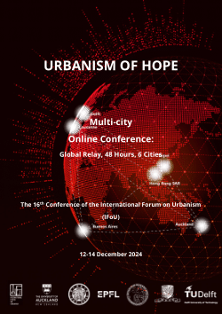 16th Conference of the International Forum on Urbanism - Book of Abstracts