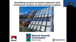 Quantifying corrosion to improve Aotearoa's built environment resilience to future volcanic eruptions