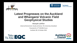 Latest Progresses on the Auckland and Whangarei Volcanic Field Geophysical Studies