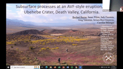 Subsurface processes during AVF-style eruptions, Ubehebe Crater, Death Valley, California