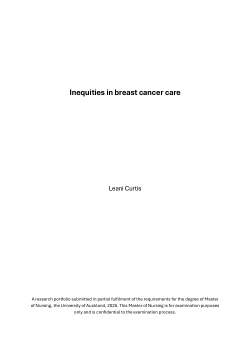 Inequities in breast cancer care
