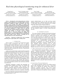 <i>Real-time physiological monitoring strap for enhanced diver safety</i> (preprint / under review)