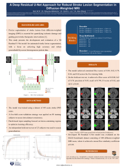 Simi Meledathu Sasidharan: A Deep Residual U-Net Approach for Robust Stroke Lesion Segmentation in Diffusion-Weighted MRI