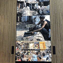 Rethinking Waste - Materials of Hope - MediaWall Exhibition, Bath Spa University, 26 November - 17 December, 2018.