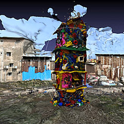 Rethinking Waste - Artist Residency Programme - Plastic Mahal, April 2020 - December 2020