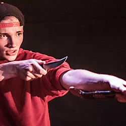"These signs forerun the death or fall of kings": renegotiating masculinities and centrality in Shakespeare's second tetralogy through adaptation, direction and performance (PhD Thesis): [Appendix 3.5] The Breach (2019) - Rehearsal and Production Photographs