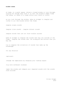 Borders: investigating liminality, outsiderness and solitude through an exploration of the sound environments of Andover (PhD Thesis) - <i>interlude</i>