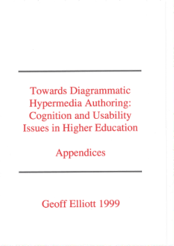 Towards diagrammatic hypermedia authoring: cognition and usability issues in higher education