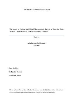 The impact of national and global macroeconomic factors on emerging stock markets: A multi-statistical analysis of the MINT countries