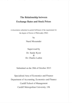 The relationship between exchange rates and stock prices