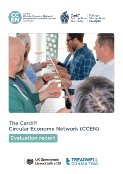 The Cardiff Circular Economy Network (CCEN) Evaluation Report