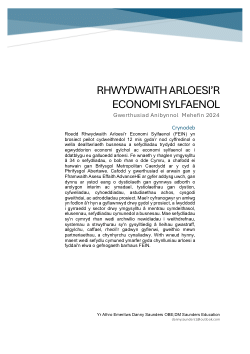 Rhwydwaith Arloesi’r Economi Sylfaenol Gwerthusiad Anibynnol Mehefin 2024