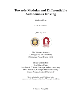 Towards Modular and Differentiable Autonomous Driving