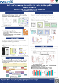 Indoor Mapmaking: From Map Drawing to Navigable Representations