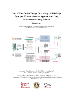 Smart Time Series Energy Forecasting in Buildings: Principal Variate Selection Approach for Long Short-Term Memory Models