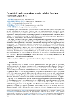 Quantified Underapproximation via Labeled Bunches: Technical Appendices