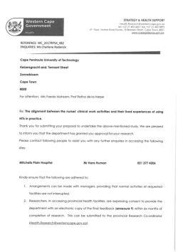 The level of alignment between the use of implemented Health Information Technologies (HITs) and the clinical work activities of nurses in the public hospitals of Cape Town