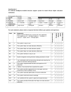 An artificial intelligence-enabled decision support system for South African higher education institutions