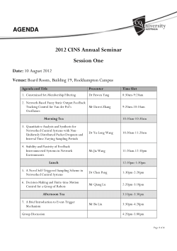 CINS Annual Seminar