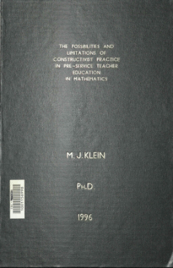The possibilities and limitations of constructivist practice in pre-service teacher education in mathematics: Foucault, action research and pedagogical desire