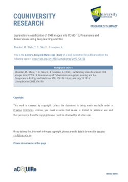 Explanatory classification of CXR images into COVID-19, Pneumonia and Tuberculosis using deep learning and XAI