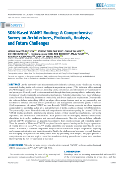 SDN-based VANET routing: A comprehensive survey on architectures, protocols, analysis, and future challenges