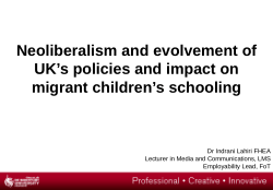 Neoliberalism and austerity