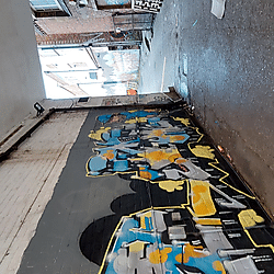 Alleyway Artwork, 15 Church Gate