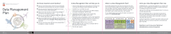DTU Data Management Plan