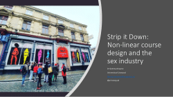 Strip it Down: Non-linear course design and the sex industry