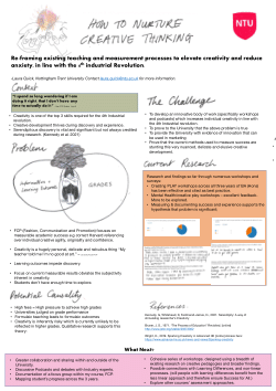 How to Nurture Creative Thinking