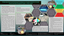 Emotional Development of Autistic Students through Touch-Activated Hexagonal Lights: A Pilot Study