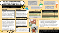 Exploring The Role Of Comic Books In Enhancing Educational Equity For Autistic Students: A Family Perspective