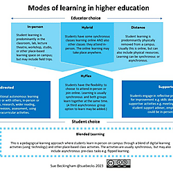 Modes of Learning in Higher Education (2023)