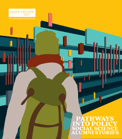 Social Science Alumni Stories: Pathways into Policy