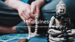 Mindfulness session