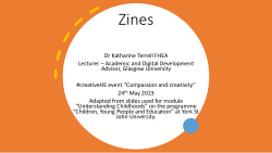 Creative HE zines