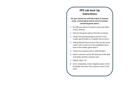 PPE Lab Gear Up: A Personal Protective Equipment Puzzle Game