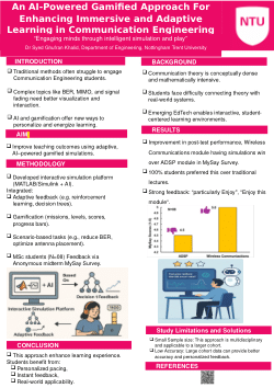 An AI-Powered Gamified Approach for Enhancing Immersive and Adaptive Learning in Communication Engineering Education