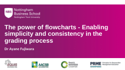 The power of flowcharts - Enabling simplicity and consistency in the grading process