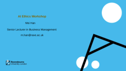 AI Ethics Workshop