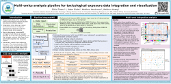 Multi-omics analysis pipeline for toxicological exposure data integration and visualization