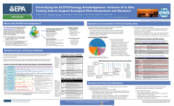 Diversifying the ECOTOXicology Knowledgebase: Inclusion of In Vitro Toxicity Data to Support Ecological Risk Assessment and Research