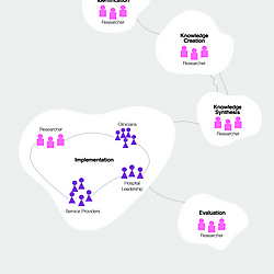 Case study 1 through the Knowledge Translation Complexity Network Model