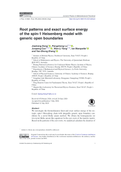 Root patterns and exact surface energy of the spin-1 Heisenberg model with generic open boundaries