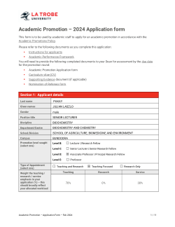 Exemplar: OER-powered academic promotion application