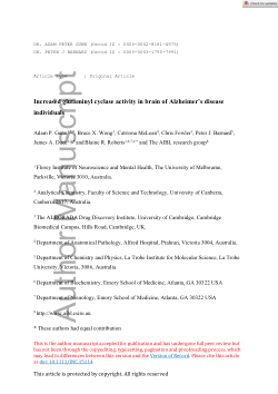 Increased glutaminyl cyclase activity in brains of Alzheimer’s disease individuals