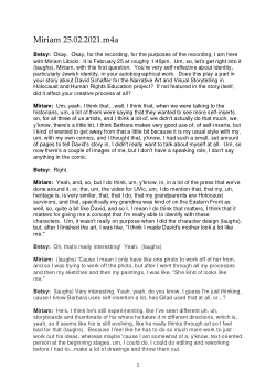 Miriam Libicki Interview Transcript 25.2.2021.pdf