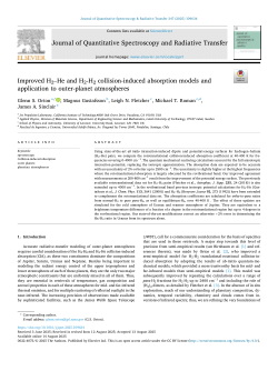 Improved H2–He and H2-H2 collision-induced absorption models and application to outer-planet atmospheres